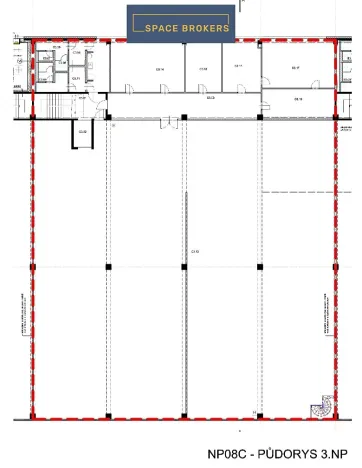 Pronájem obchodního prostoru, Praha - Horní Počernice, K Bílému vrchu, 1400 m2