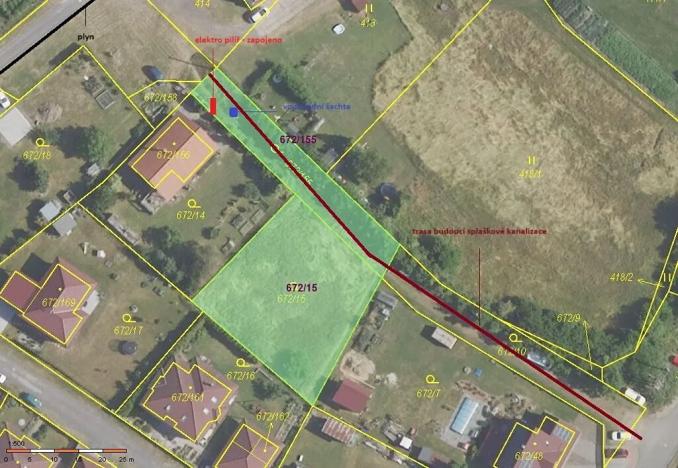 Prodej pozemku pro bydlení, Osek, 1281 m2