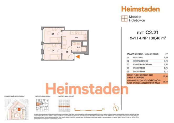 Pronájem bytu 2+1, Praha - Holešovice, U Pergamenky, 36 m2