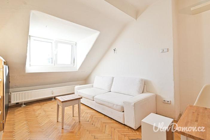 Pronájem bytu 1+kk, Praha - Vinohrady, V Horní Stromce, 42 m2