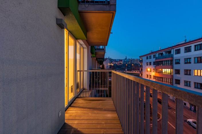 Pronájem bytu 1+kk, Praha - Vršovice, Archangelská, 40 m2