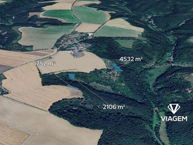 Prodej zahrady, Kokořín, 8390 m2