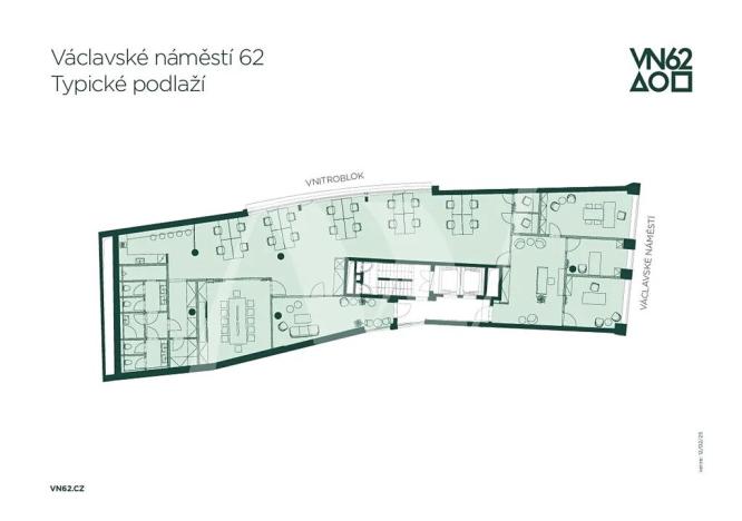 Pronájem kanceláře, Praha - Nové Město, Václavské náměstí, 115 m2