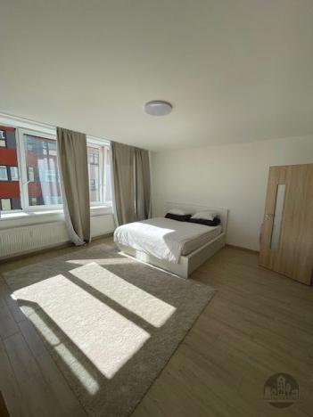 Pronájem bytu 1+kk, Praha - Vysočany, Na Harfě, 36 m2