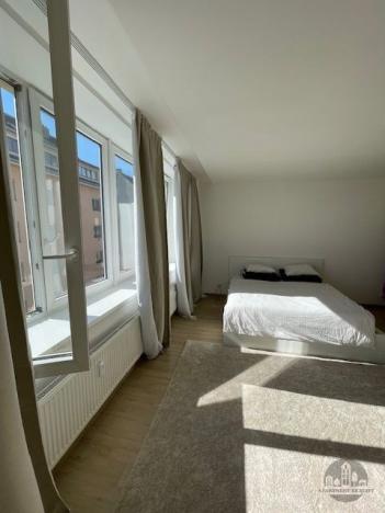 Pronájem bytu 1+kk, Praha - Vysočany, Na Harfě, 36 m2