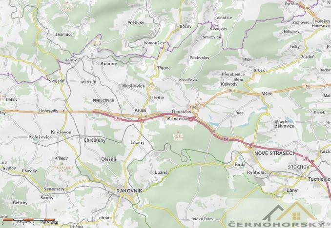 Prodej pole, Hředle, 126054 m2