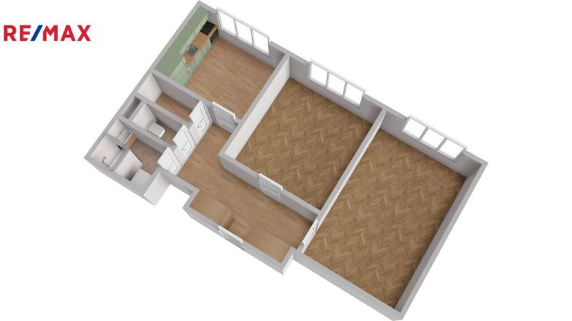 Prodej bytu 2+1, Hradec Králové - Pražské Předměstí, Haškova, 57 m2