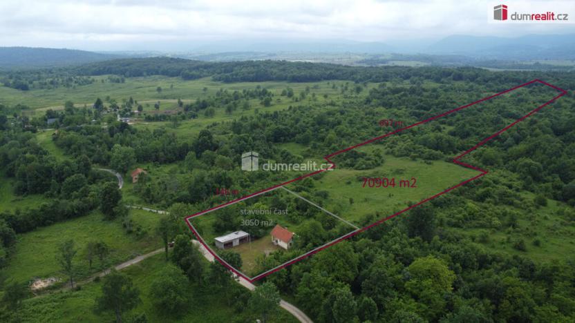 Prodej komerčního pozemku, Rakovica, Chorvatsko, 70904 m2