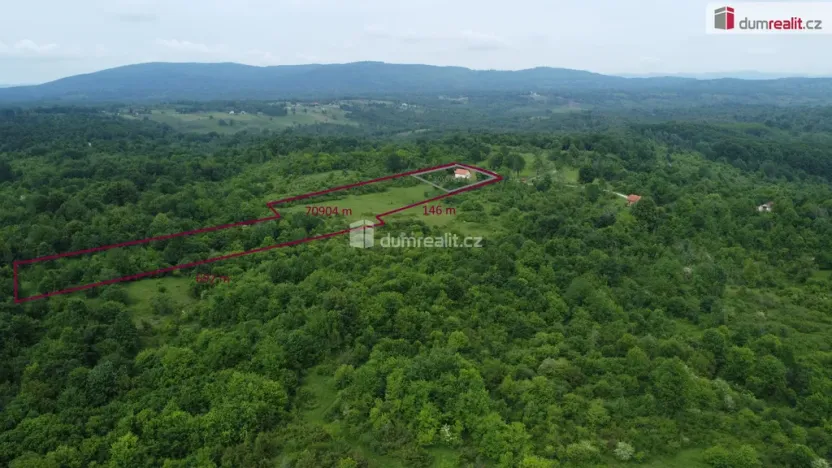 Prodej komerčního pozemku, Rakovica, Chorvatsko, 70904 m2