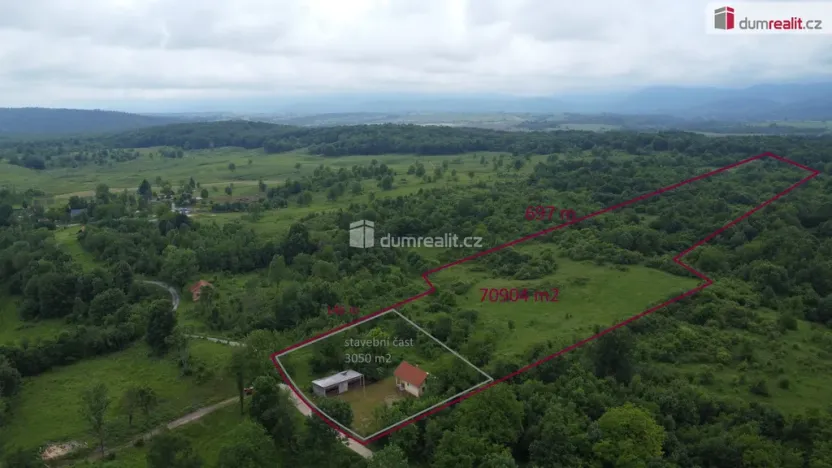 Prodej komerčního pozemku, Rakovica, Chorvatsko, 70904 m2