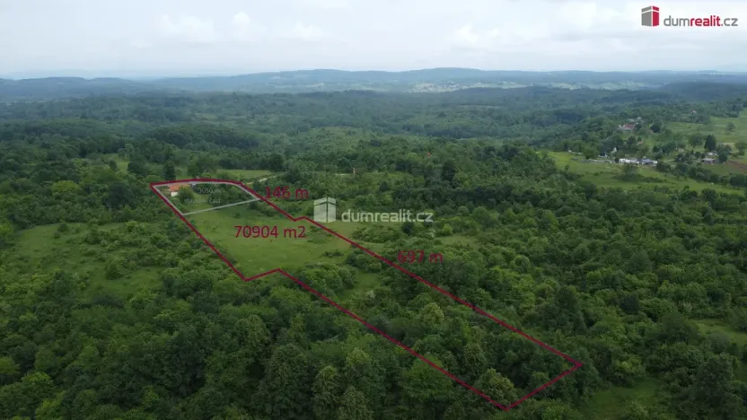 Prodej komerčního pozemku, Rakovica, Chorvatsko, 70904 m2