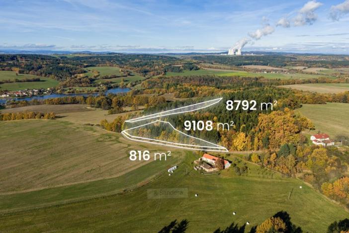 Prodej lesa, Hluboká nad Vltavou - Kostelec, 18716 m2