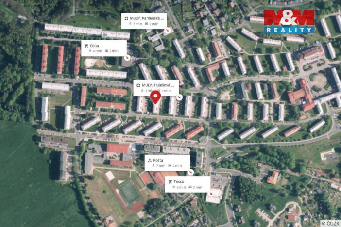 Prodej bytu 2+1, Horní Slavkov, Poštovní, 61 m2