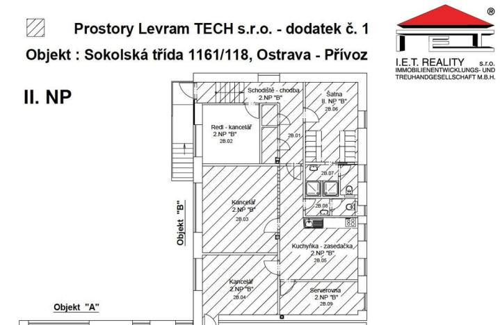 Pronájem skladu, Ostrava, Sokolská třída, 181 m2