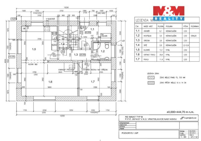 Prodej rodinného domu, Liberec, Tyršův vrch, 121 m2