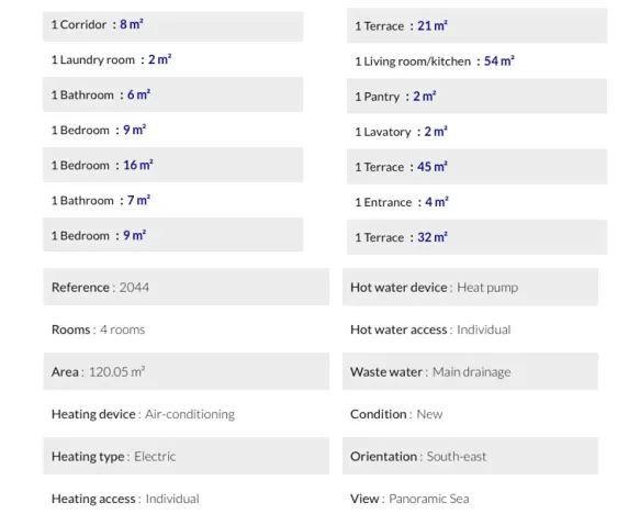 Prodej vily, Mandelieu-la-Napoule, Francie, 120 m2