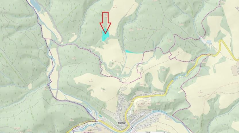 Prodej lesa, Drozdov, 11901 m2