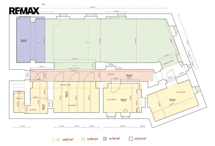 Pronájem skladu, Karlovy Vary, Moravská, 75 m2