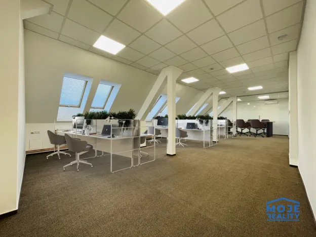 Pronájem kanceláře, Plzeň - Jižní Předměstí, náměstí T. G. Masaryka, 365 m2