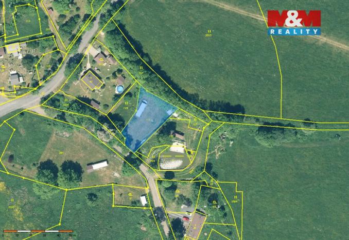 Prodej pozemku pro bydlení, Útvina - Český Chloumek, 913 m2