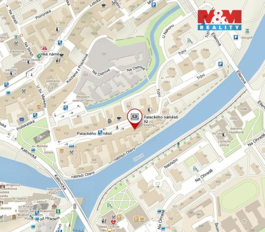 Pronájem bytu 2+kk, Strakonice - Strakonice I, Palackého náměstí, 55 m2