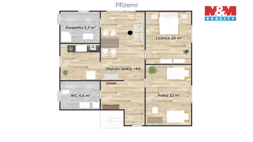 Prodej rodinného domu, Praha - Kyje, Osická, 230 m2