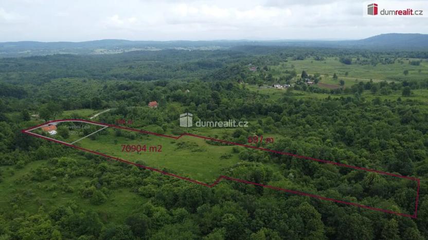 Prodej komerčního pozemku, Rakovica, Chorvatsko, 70904 m2