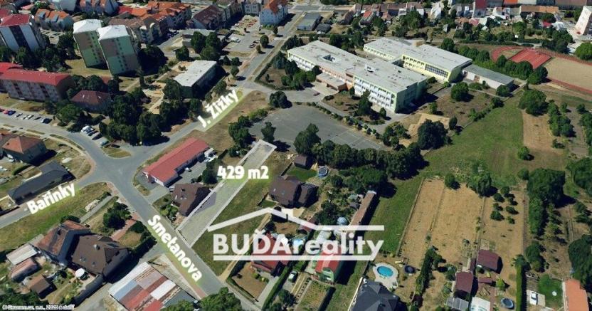 Prodej pozemku pro bydlení, Otrokovice, Smetanova, 429 m2