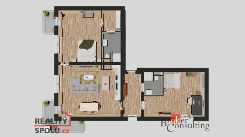 Prodej bytu 3+kk, Frýdek-Místek - Frýdek, Na Poříčí, 110 m2