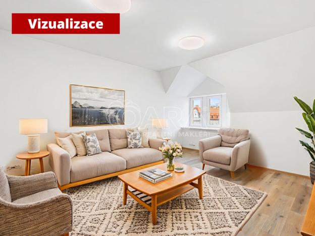 Pronájem bytu 3+kk, Praha - Vinohrady, Římská, 74 m2