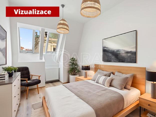 Pronájem bytu 3+kk, Praha - Vinohrady, Římská, 74 m2