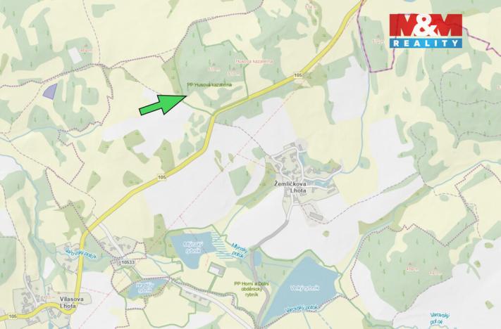 Prodej lesa, Petrovice - Žemličkova Lhota, 3719 m2