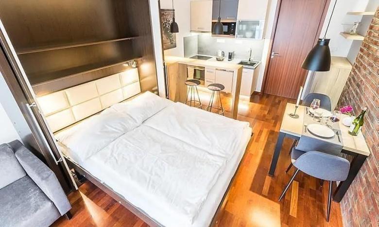 Pronájem bytu 1+kk, Praha - Nusle, Svatoplukova, 31 m2