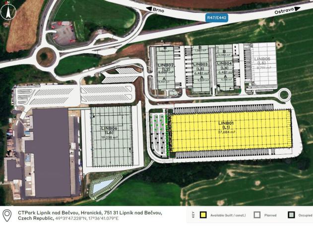 Pronájem výrobních prostor, Lipník nad Bečvou - Lipník nad Bečvou I-Město, Hranická, 4397 m2