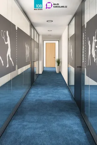 Pronájem kanceláře, Praha - Smíchov, Karla Engliše, 1000 m2