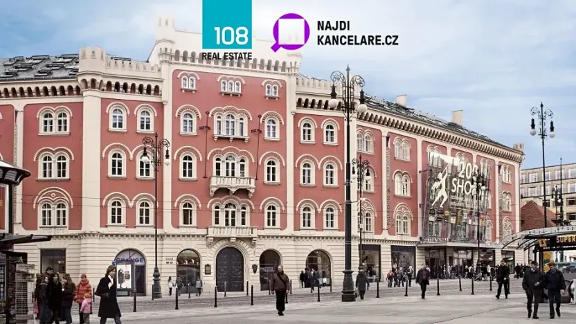 Pronájem kanceláře, Praha - Nové Město, Na Poříčí, 1722 m2