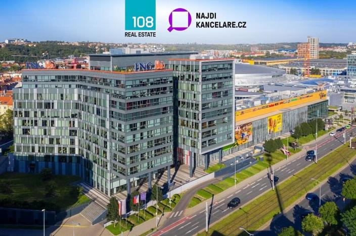 Pronájem kanceláře, Praha - Libeň, Českomoravská, 945 m2