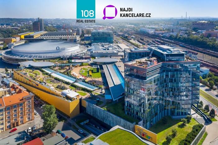 Pronájem kanceláře, Praha - Libeň, Českomoravská, 293 m2