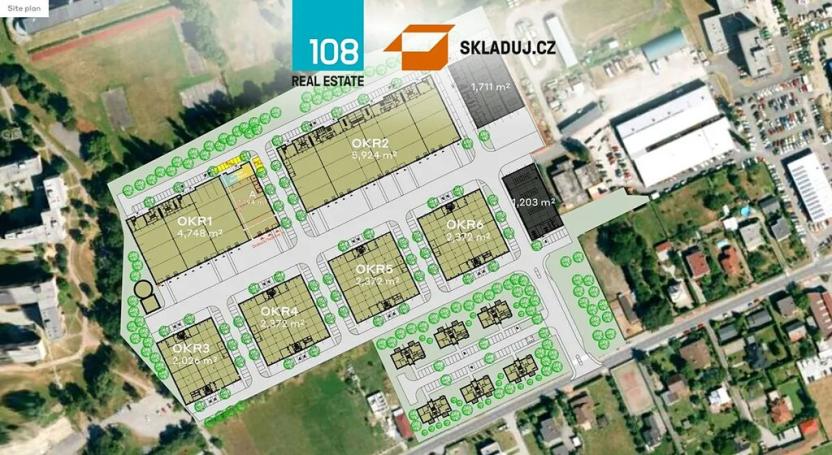 Pronájem skladu, Ostrava, 5000 m2