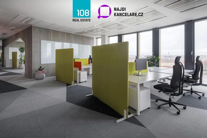 Pronájem kanceláře, Praha - Nusle, Pikrtova, 552 m2