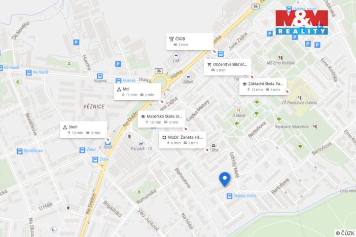 Prodej bytu 3+1, Pardubice - Studánka, Bartoňova, 69 m2