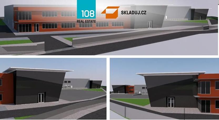 Pronájem skladu, Zápy, 10000 m2