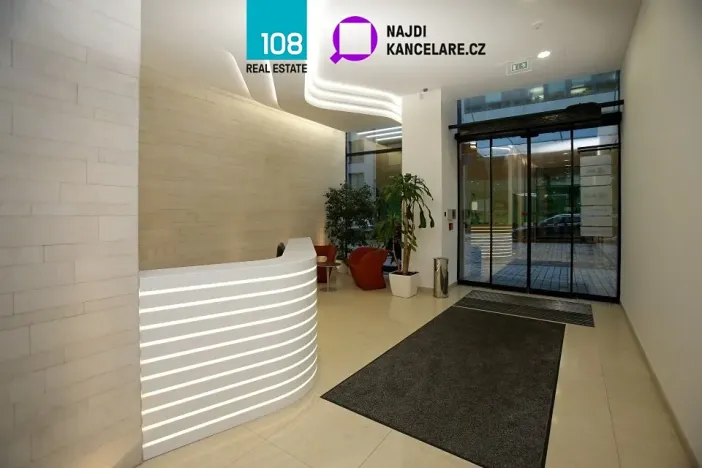 Pronájem kanceláře, Praha - Smíchov, Karla Engliše, 1811 m2
