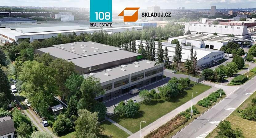 Pronájem skladu, Praha - Malešice, Tiskařská, 1000 m2