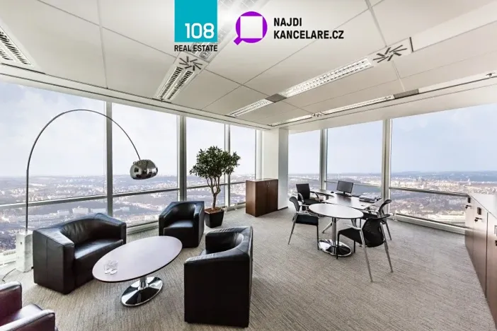 Pronájem kanceláře, Praha - Nusle, Hvězdova, 372 m2