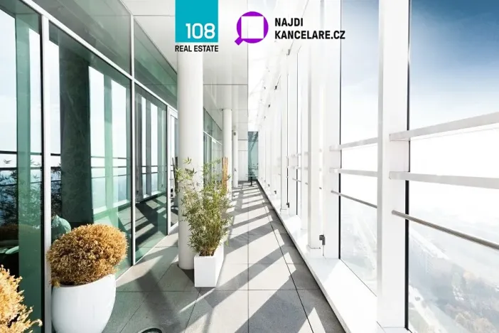 Pronájem kanceláře, Praha - Nusle, Hvězdova, 995 m2