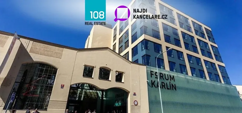 Pronájem kanceláře, Praha - Karlín, Pernerova, 1564 m2