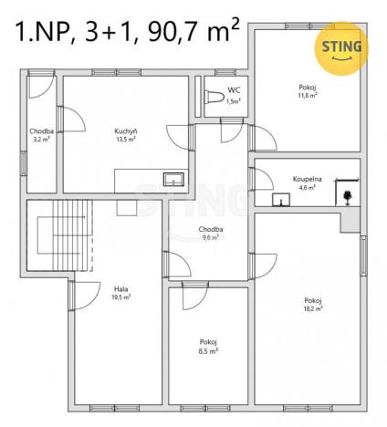 Prodej činžovního domu, Strachotín, Šakvická, 270 m2