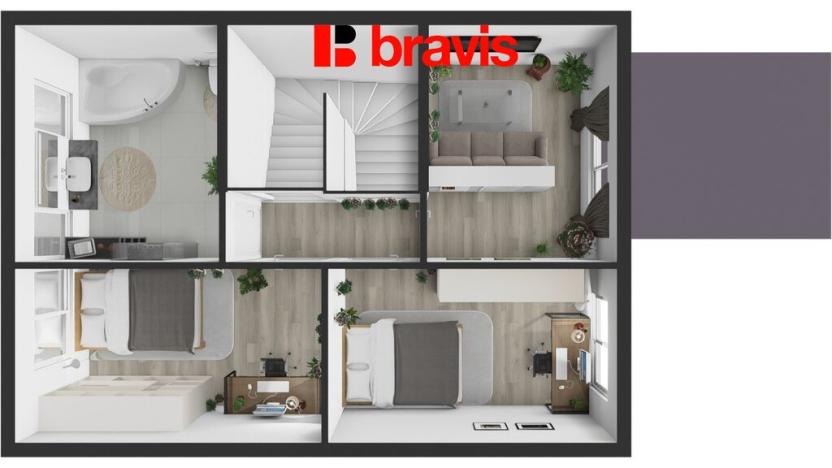 Prodej rodinného domu, Křenovice, Široká, 327 m2