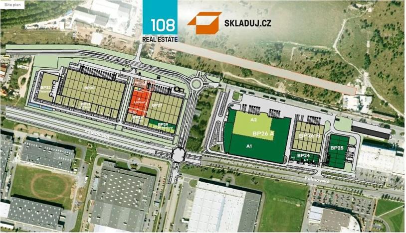 Pronájem skladu, Plzeň, Folmavská, 500 m2